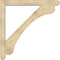 Ekena Millwork Legacy Craftsman Rough Sawn Bracket w/ Offset Brace, Douglas Fir, 6"W x 48"D x 48"H BKT0604X48X48LEC04RDF - alternate 2